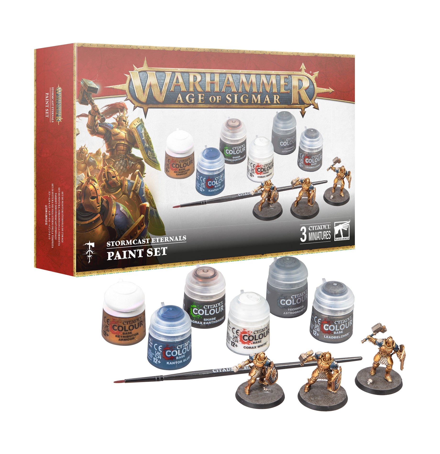 Warhammer Age of Sigmar: Stormcast Eternals Paints Set | Jomio and Rueliete's Cards and Comics