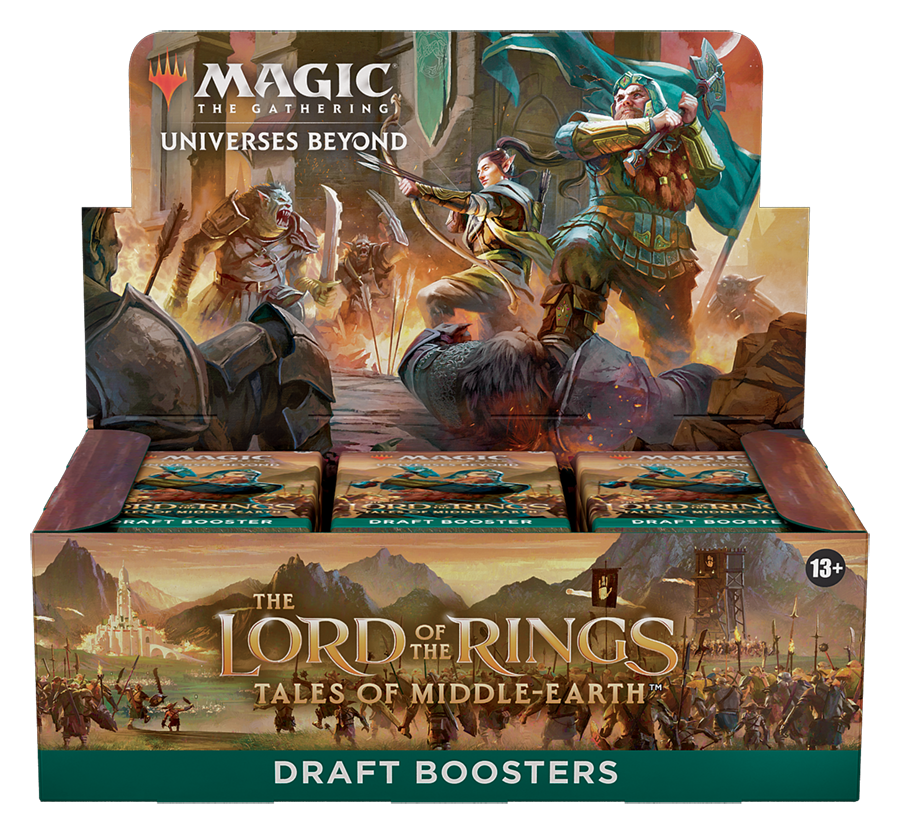 The Lord of the Rings: Tales of Middle-earth - Draft Booster Box | Jomio and Rueliete's Cards and Comics