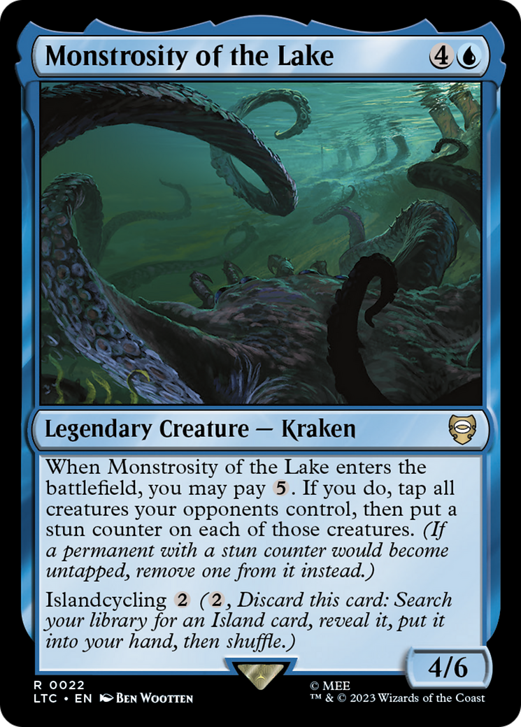 Monstrosity of the Lake [The Lord of the Rings: Tales of Middle-Earth Commander] | Jomio and Rueliete's Cards and Comics