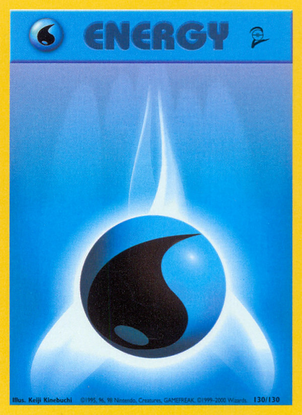 Water Energy (130/130) [Base Set 2] | Jomio and Rueliete's Cards and Comics