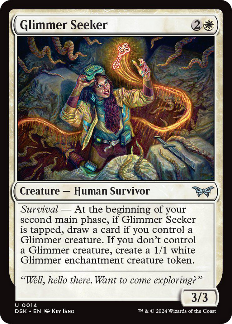 Glimmer Seeker [Duskmourn: House of Horror] | Jomio and Rueliete's Cards and Comics