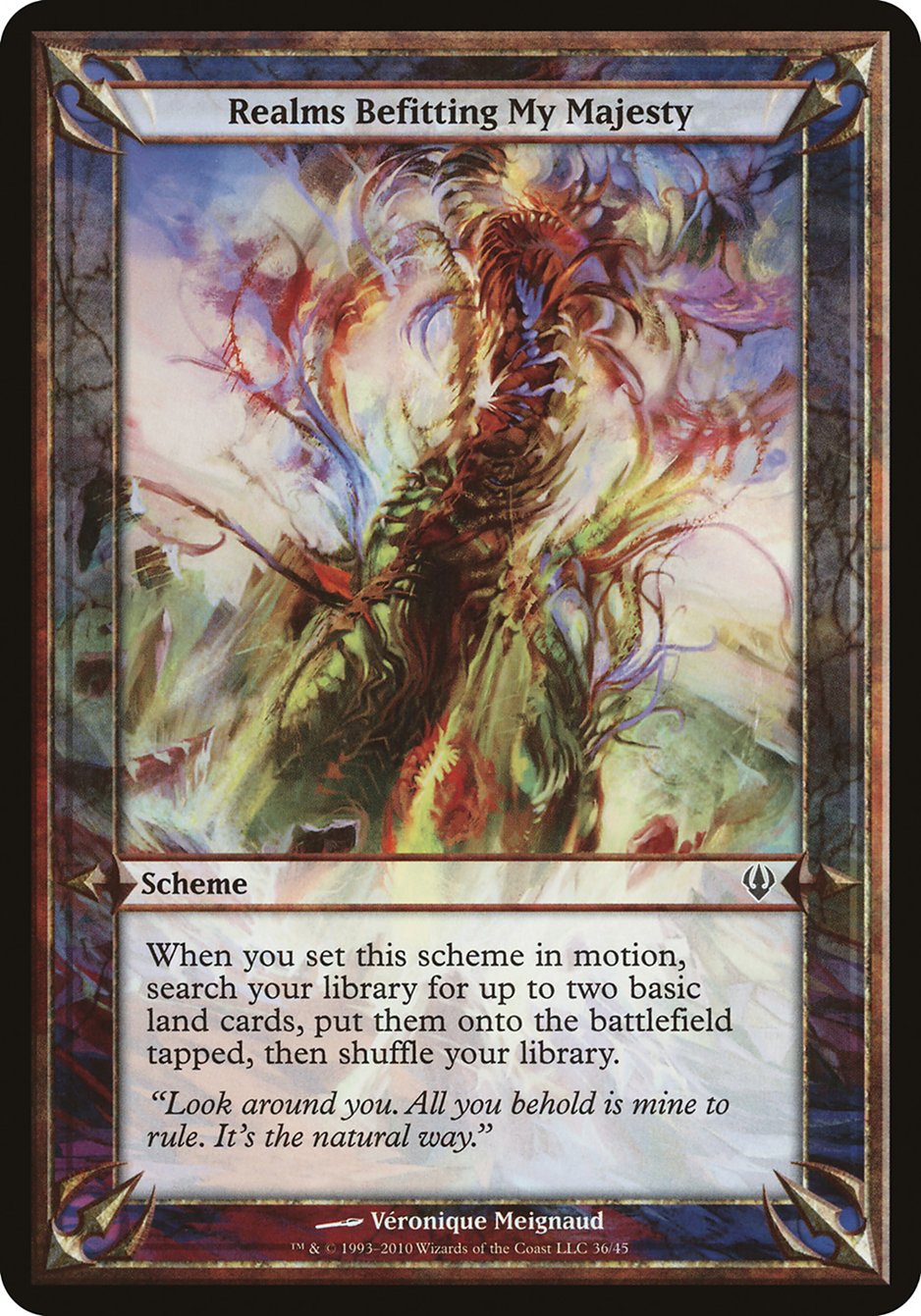 Realms Befitting My Majesty (Schemes) [Archenemy Schemes] | Jomio and Rueliete's Cards and Comics