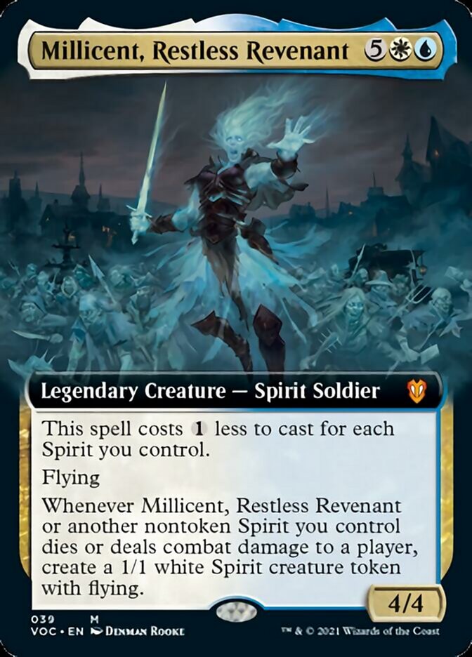 Millicent, Restless Revenant (Extended Art) [Innistrad: Crimson Vow Commander] | Jomio and Rueliete's Cards and Comics