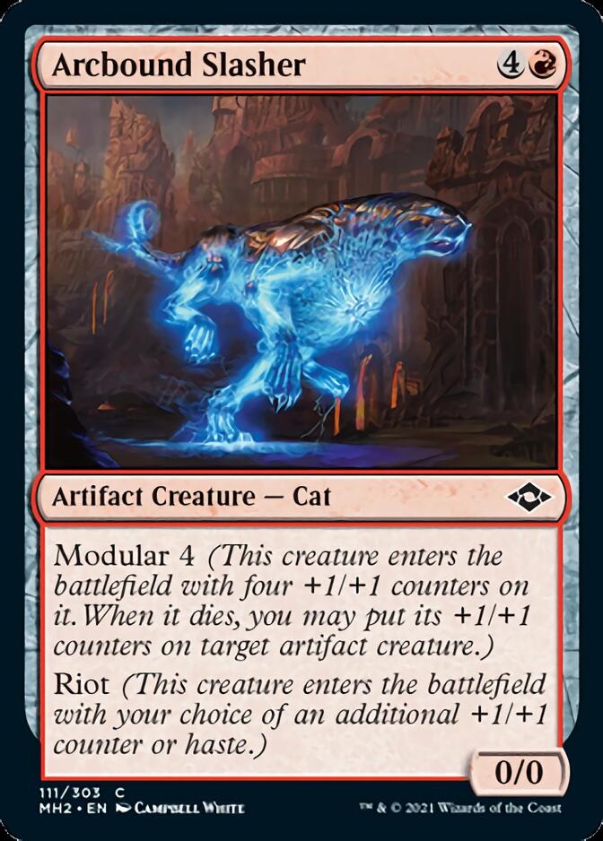 Arcbound Slasher [Modern Horizons 2] | Jomio and Rueliete's Cards and Comics
