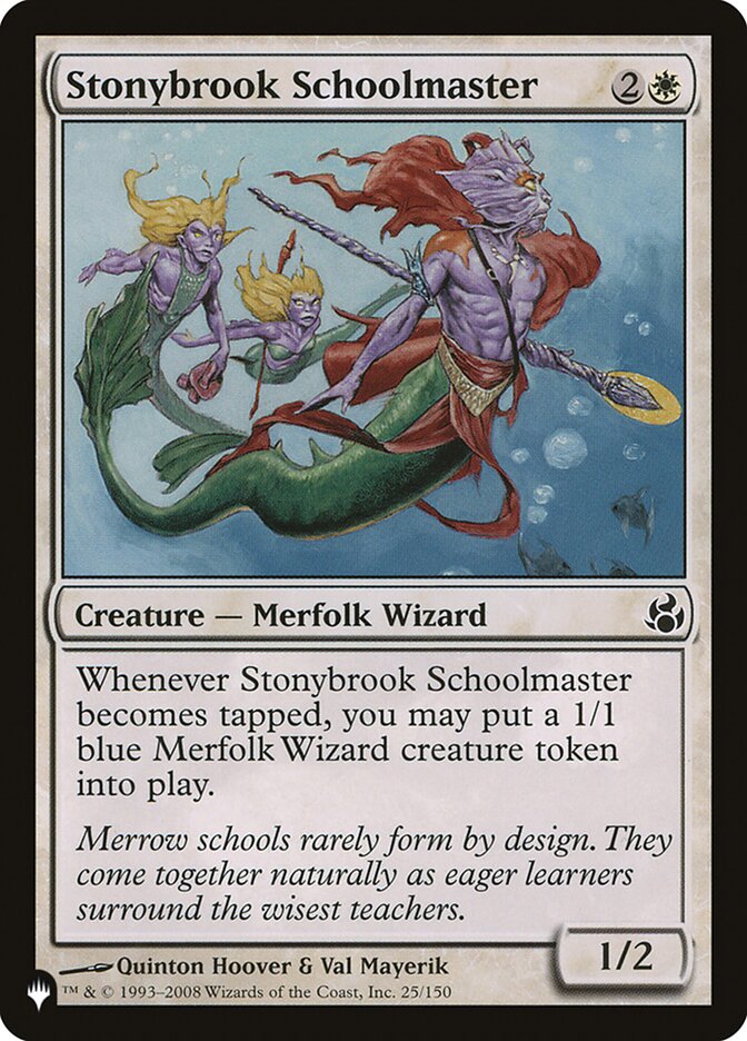 Stonybrook Schoolmaster [The List] | Jomio and Rueliete's Cards and Comics