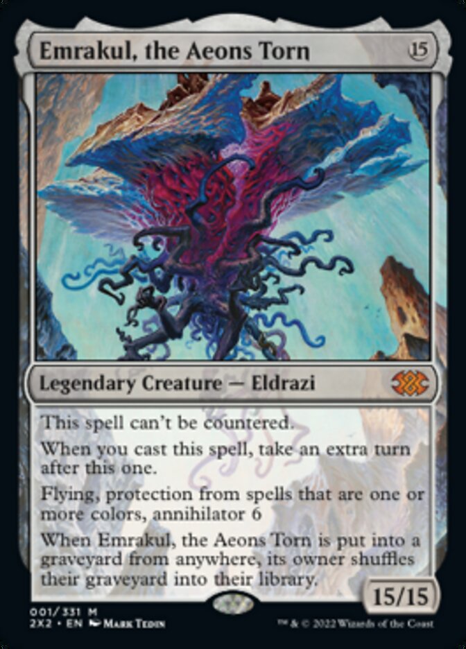Emrakul, the Aeons Torn [Double Masters 2022] | Jomio and Rueliete's Cards and Comics