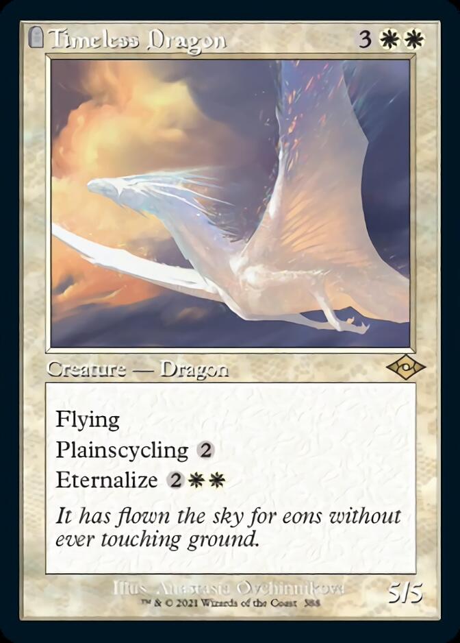 Timeless Dragon (Retro) [Modern Horizons 2] | Jomio and Rueliete's Cards and Comics