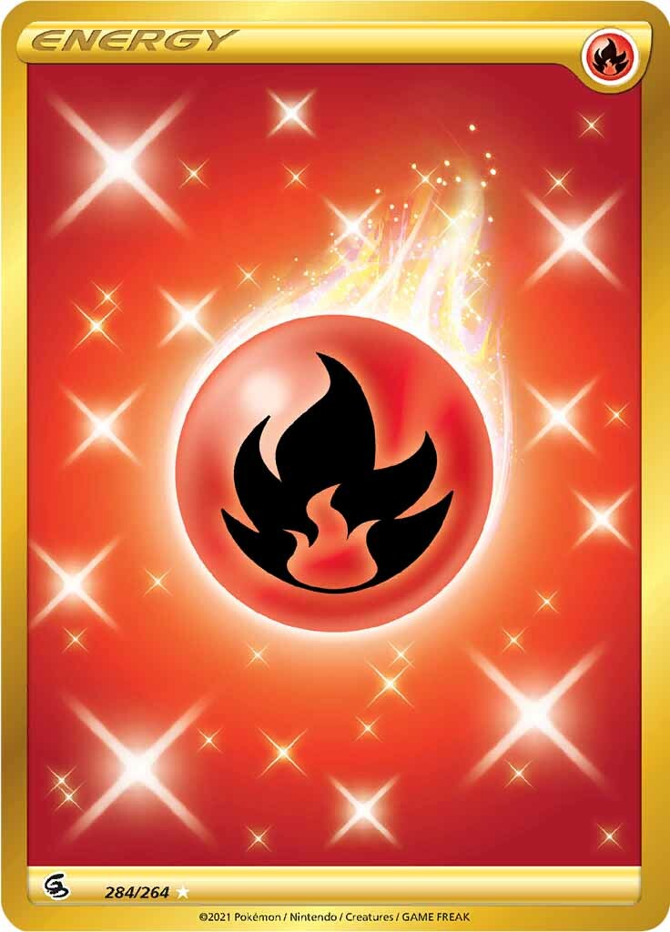 Fire Energy (284/264) [Sword & Shield: Fusion Strike] | Jomio and Rueliete's Cards and Comics