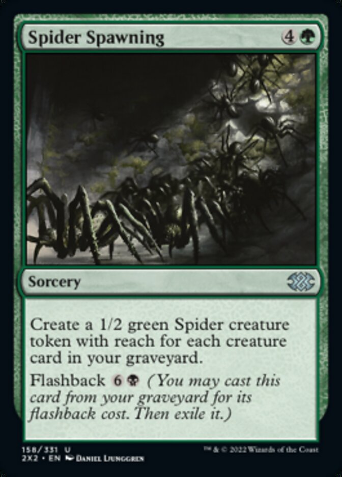 Spider Spawning [Double Masters 2022] | Jomio and Rueliete's Cards and Comics