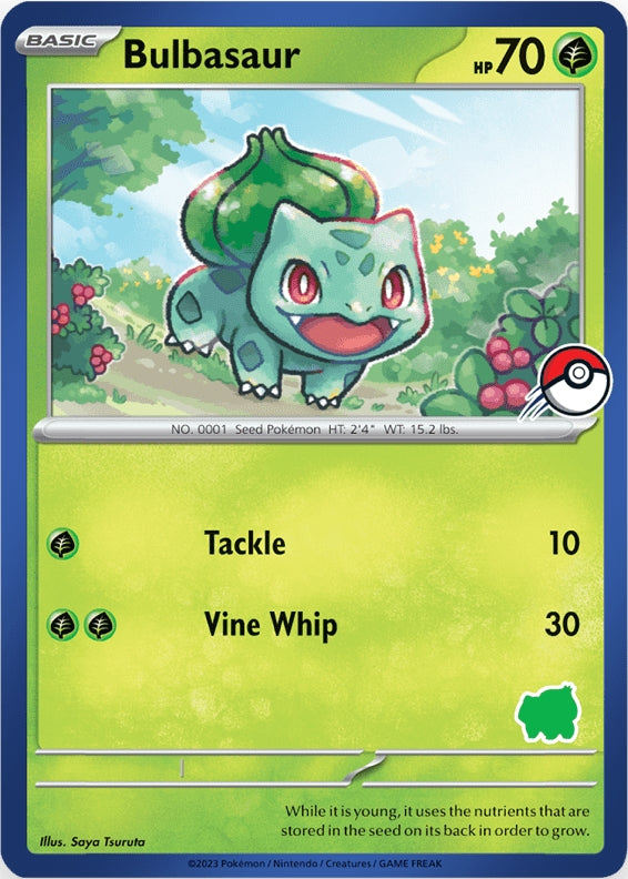 Bulbasaur (Blue Border) [My First Battle] | Jomio and Rueliete's Cards and Comics