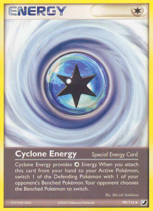 Cyclone Energy (99/115) [EX: Unseen Forces] | Jomio and Rueliete's Cards and Comics