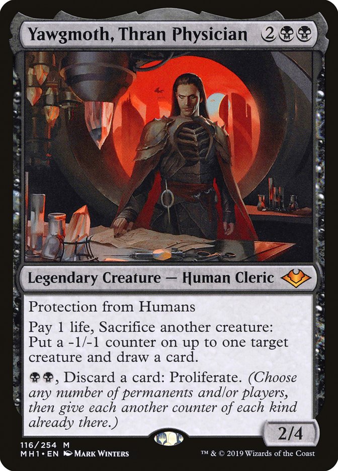 Yawgmoth, Thran Physician [Modern Horizons] | Jomio and Rueliete's Cards and Comics
