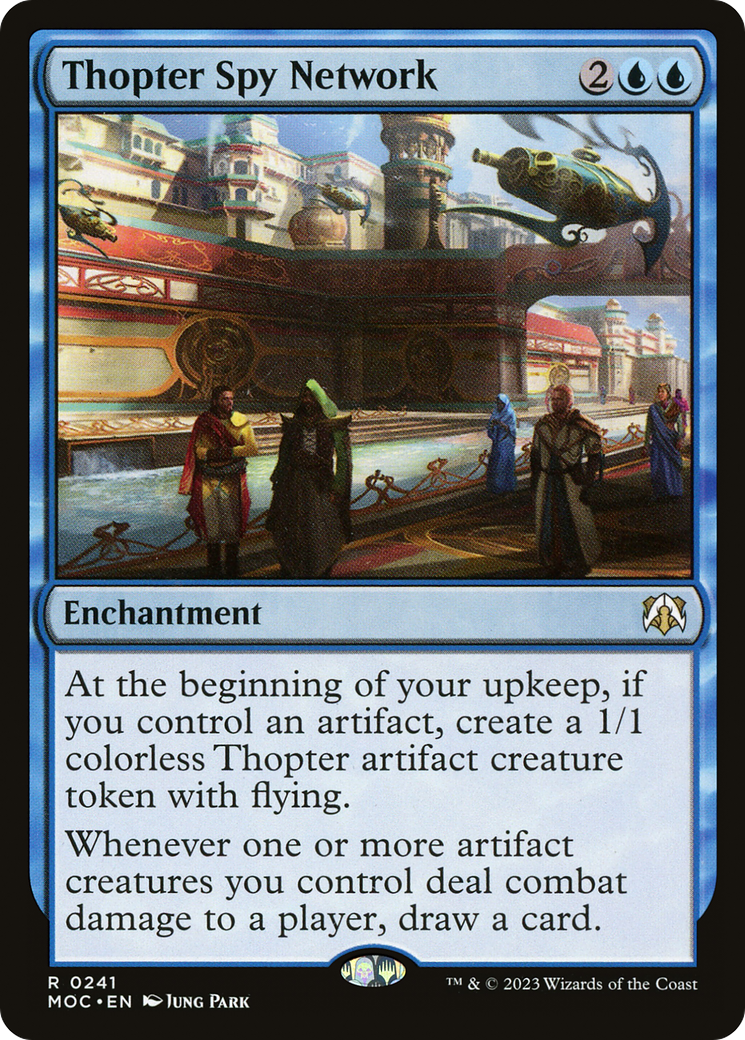 Thopter Spy Network [March of the Machine Commander] | Jomio and Rueliete's Cards and Comics