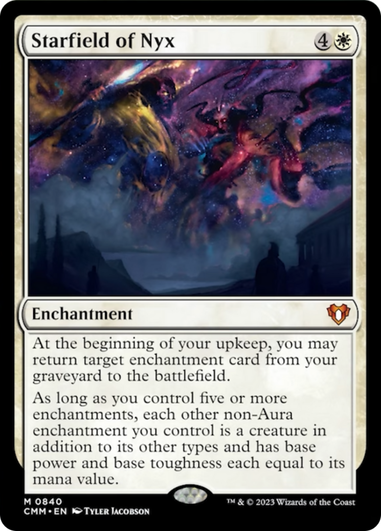 Starfield of Nyx [Commander Masters] | Jomio and Rueliete's Cards and Comics