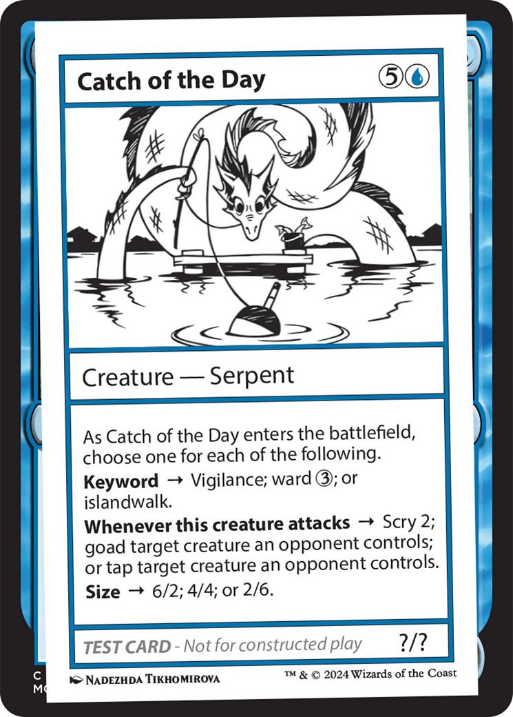 Catch of the Day [Mystery Booster 2 Playtest Cards] | Jomio and Rueliete's Cards and Comics