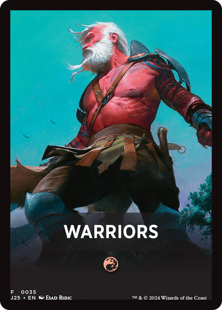 Warriors Theme Card [Foundations Jumpstart Front Cards] | Jomio and Rueliete's Cards and Comics