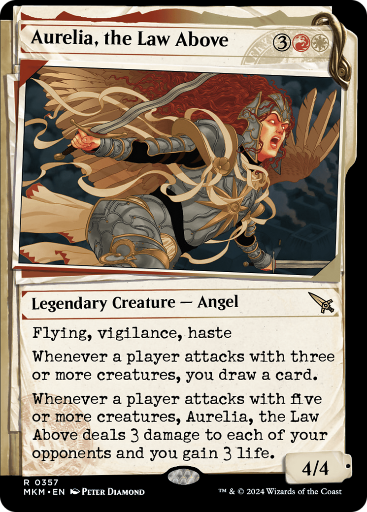 Aurelia, the Law Above (Showcase) (0357) [Murders at Karlov Manor] | Jomio and Rueliete's Cards and Comics