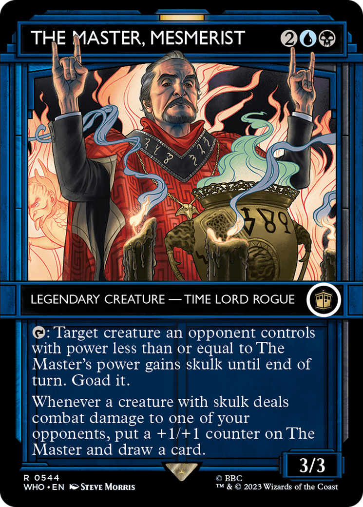 The Master, Mesmerist (Showcase) [Doctor Who] | Jomio and Rueliete's Cards and Comics