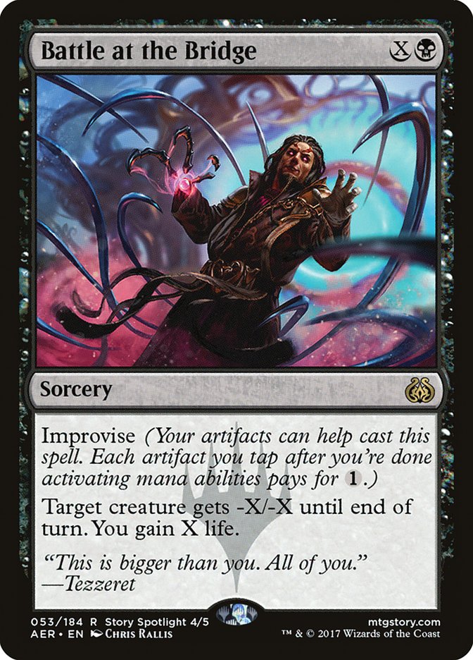 Battle at the Bridge [Aether Revolt] | Jomio and Rueliete's Cards and Comics