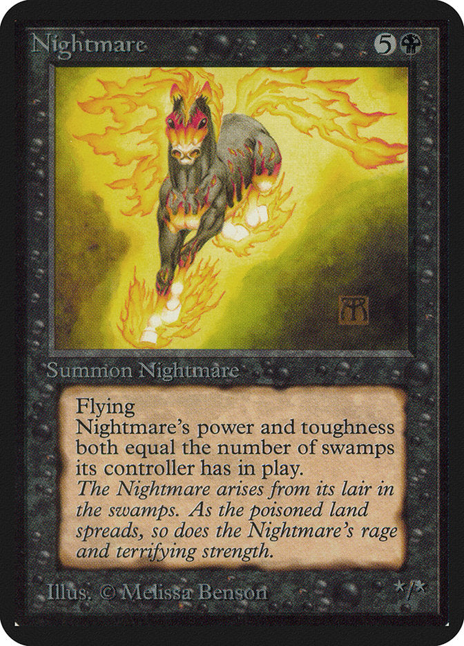 Nightmare [Alpha Edition] | Jomio and Rueliete's Cards and Comics