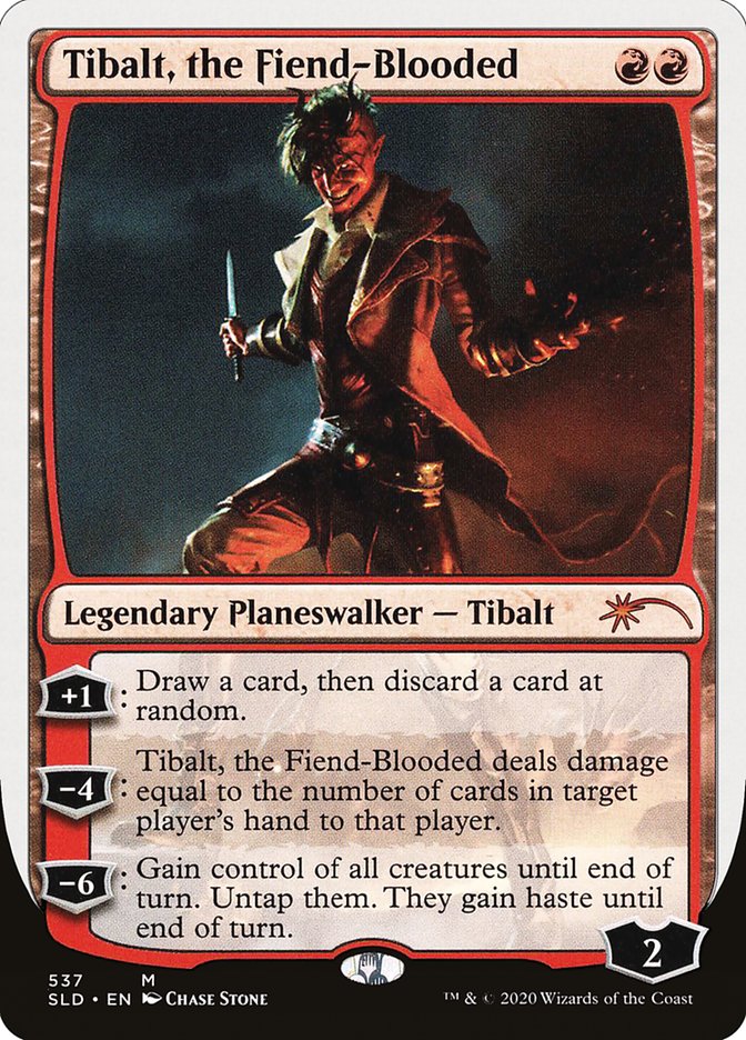 Tibalt, the Fiend-Blooded [Secret Lair Drop Promos] | Jomio and Rueliete's Cards and Comics