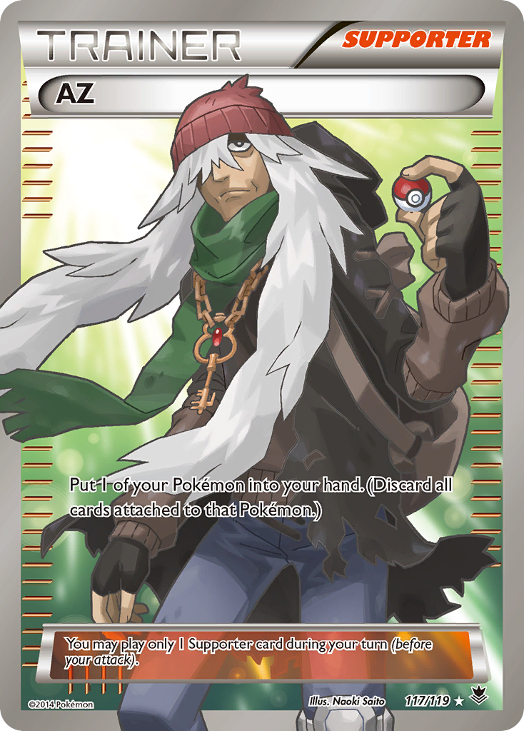 AZ (117/119) [XY: Phantom Forces] | Jomio and Rueliete's Cards and Comics