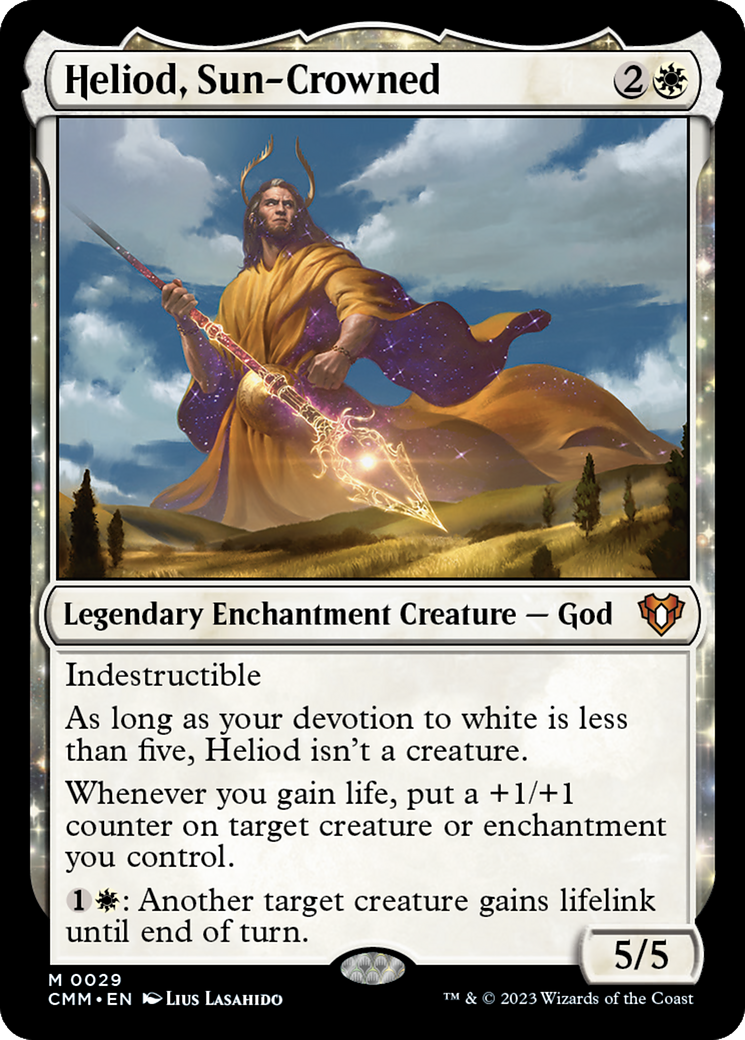 Heliod, Sun-Crowned [Commander Masters] | Jomio and Rueliete's Cards and Comics