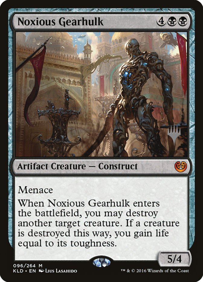 Noxious Gearhulk (Promo Pack) [Kaladesh Promos] | Jomio and Rueliete's Cards and Comics