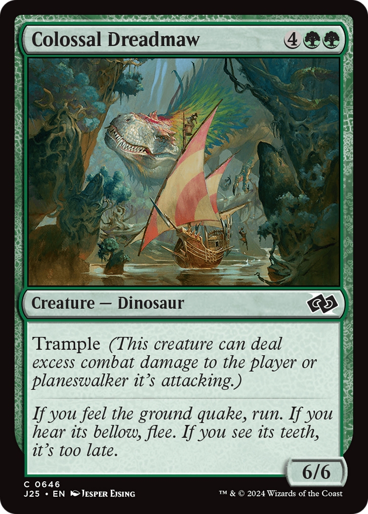 Colossal Dreadmaw [Foundations Jumpstart] | Jomio and Rueliete's Cards and Comics
