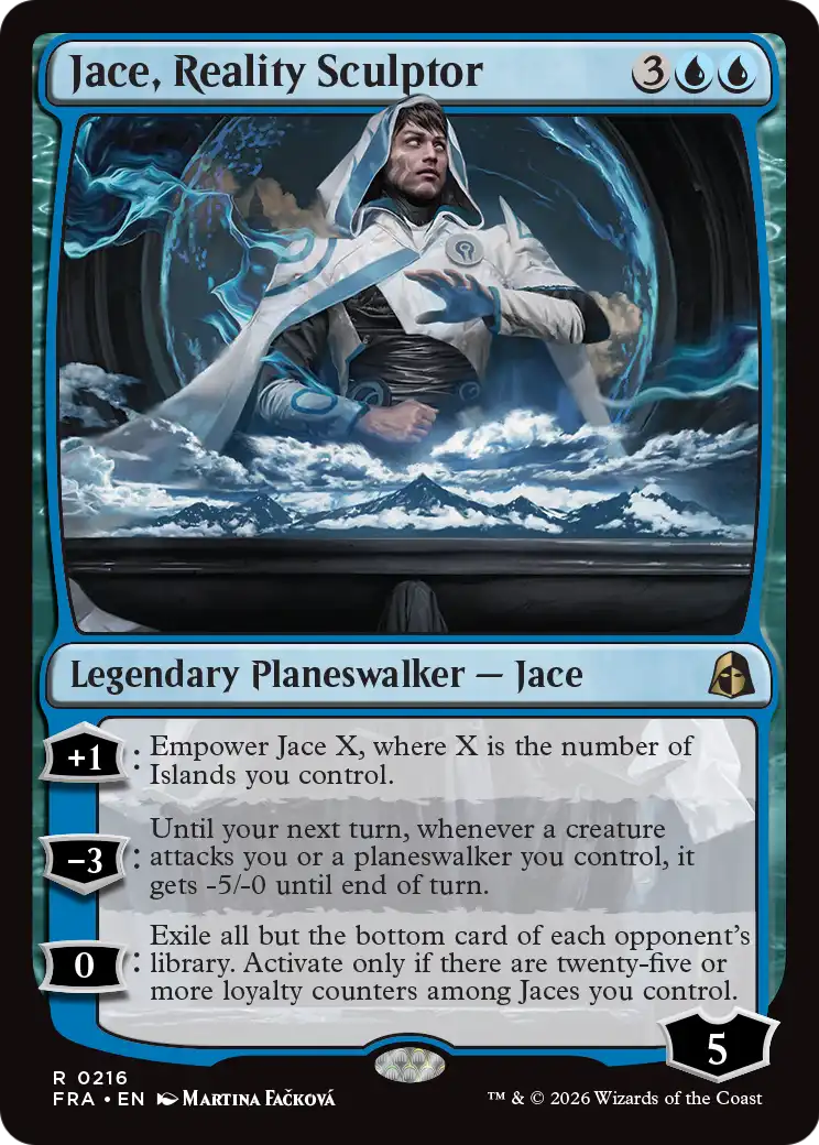 Jace, Reality Sculptor [Reality Fracture] | Jomio and Rueliete's Cards and Comics