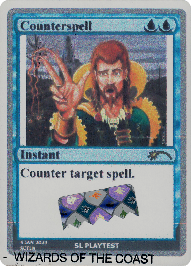 Counterspell (SL PLAYTEST) [Secret Lair Drop Series] | Jomio and Rueliete's Cards and Comics