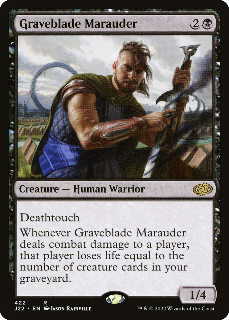 Graveblade Marauder [Jumpstart 2022] | Jomio and Rueliete's Cards and Comics