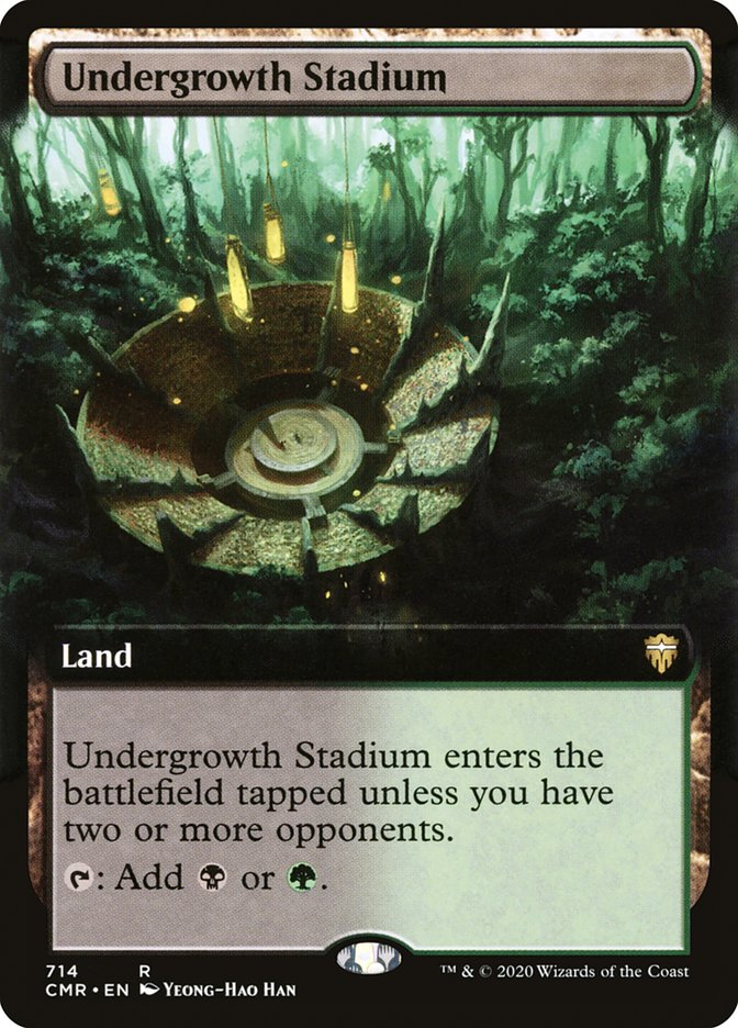 Undergrowth Stadium (Extended Art) [Commander Legends] | Jomio and Rueliete's Cards and Comics