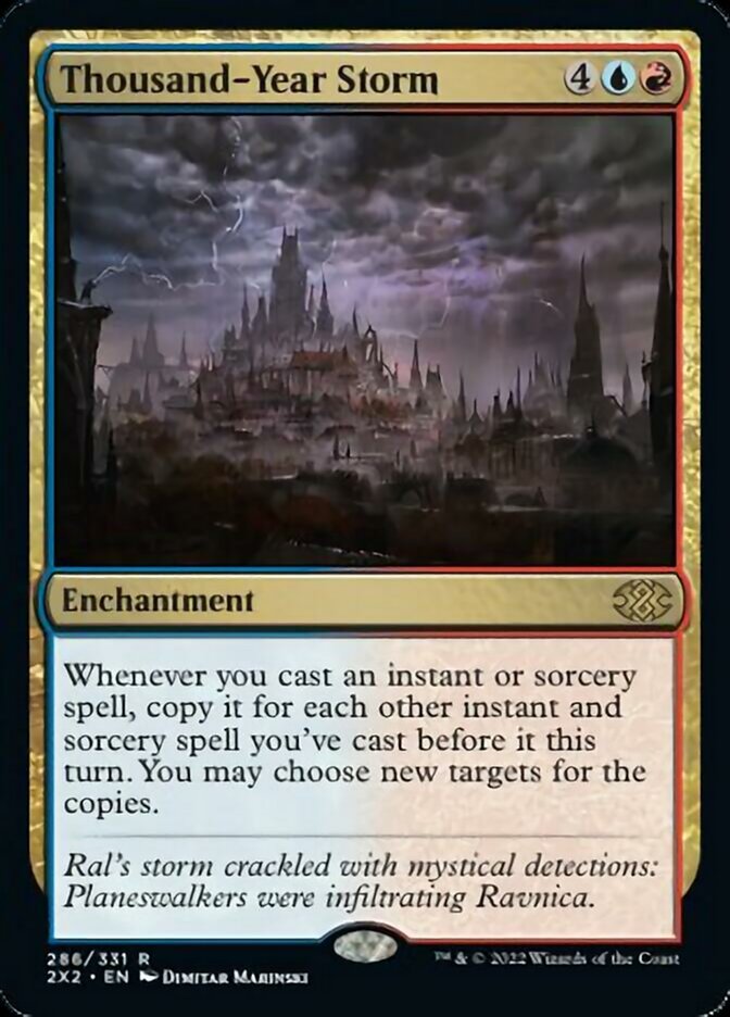 Thousand-Year Storm [Double Masters 2022] | Jomio and Rueliete's Cards and Comics