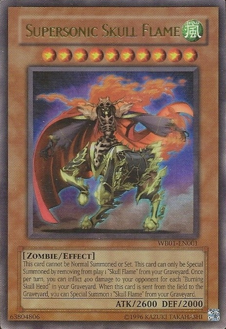 Supersonic Skull Flame [WB01-EN001] Super Rare | Jomio and Rueliete's Cards and Comics