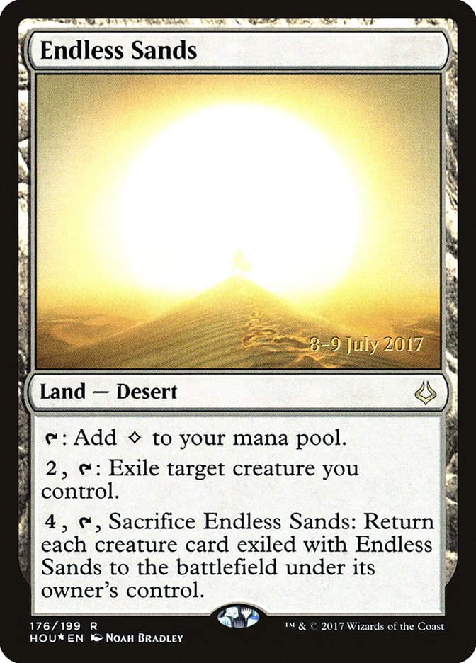 Endless Sands [Hour of Devastation Prerelease Promos] | Jomio and Rueliete's Cards and Comics