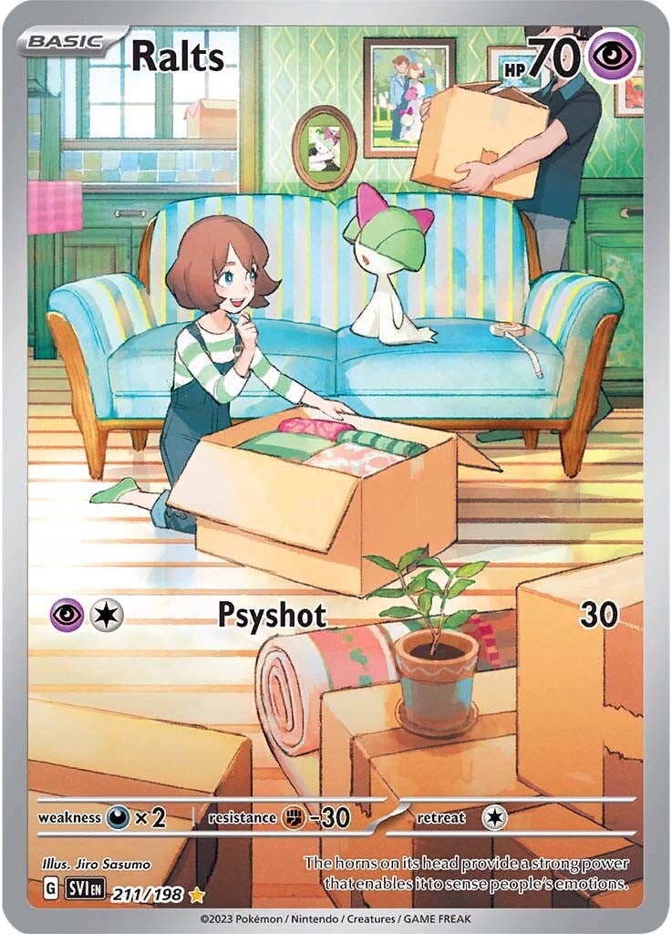 Ralts (211/198) [Scarlet & Violet: Base Set] | Jomio and Rueliete's Cards and Comics