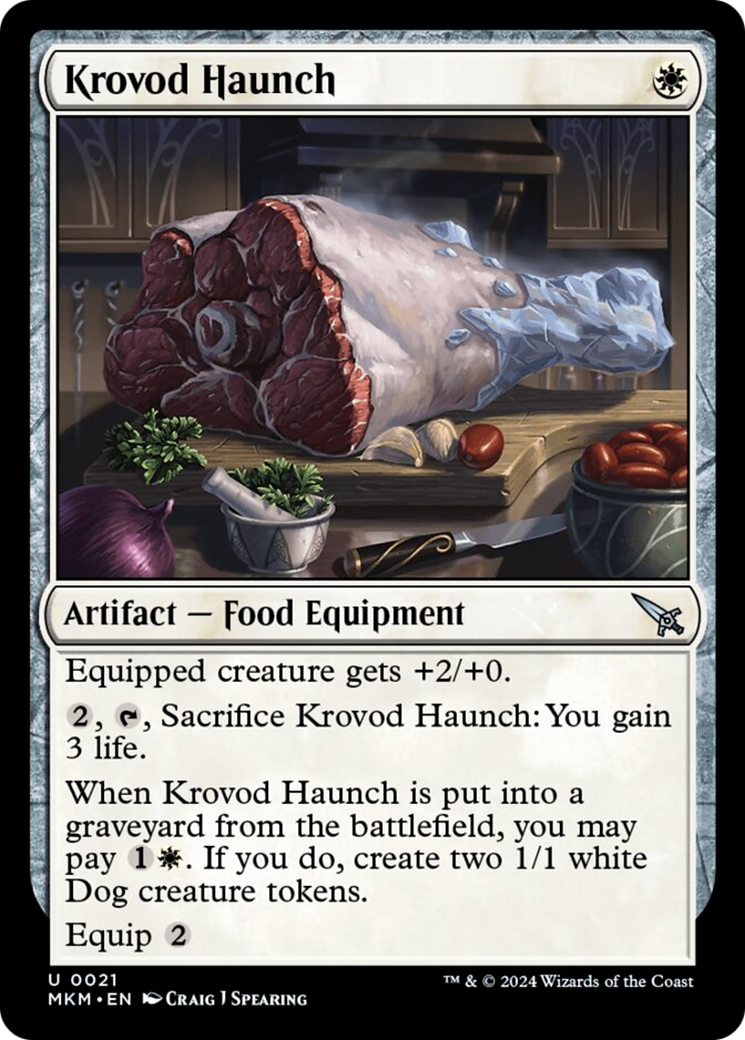 Krovod Haunch [Murders at Karlov Manor] | Jomio and Rueliete's Cards and Comics