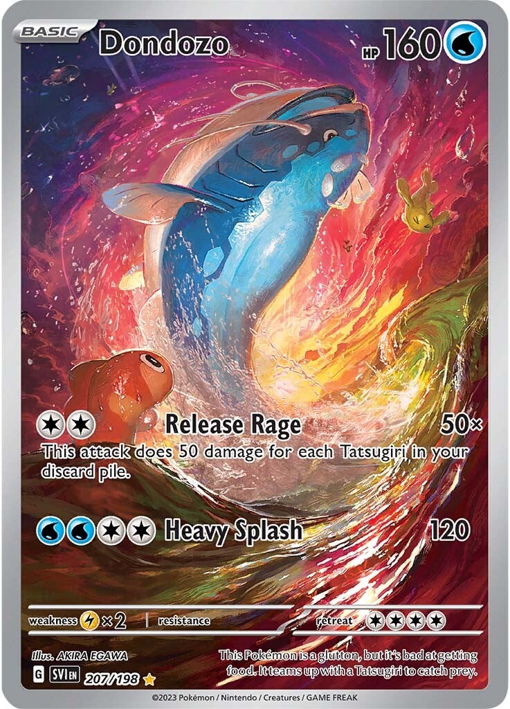 Dondozo (207/198) [Scarlet & Violet: Base Set] | Jomio and Rueliete's Cards and Comics