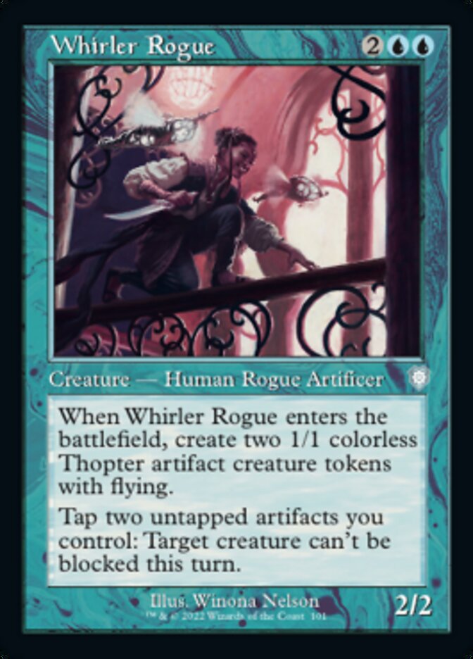 Whirler Rogue (Retro) [The Brothers' War Commander] | Jomio and Rueliete's Cards and Comics