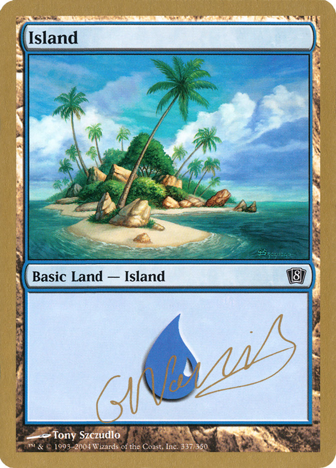 Island (gn337) (Gabriel Nassif) [World Championship Decks 2004] | Jomio and Rueliete's Cards and Comics