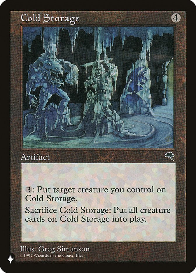 Cold Storage [The List] | Jomio and Rueliete's Cards and Comics