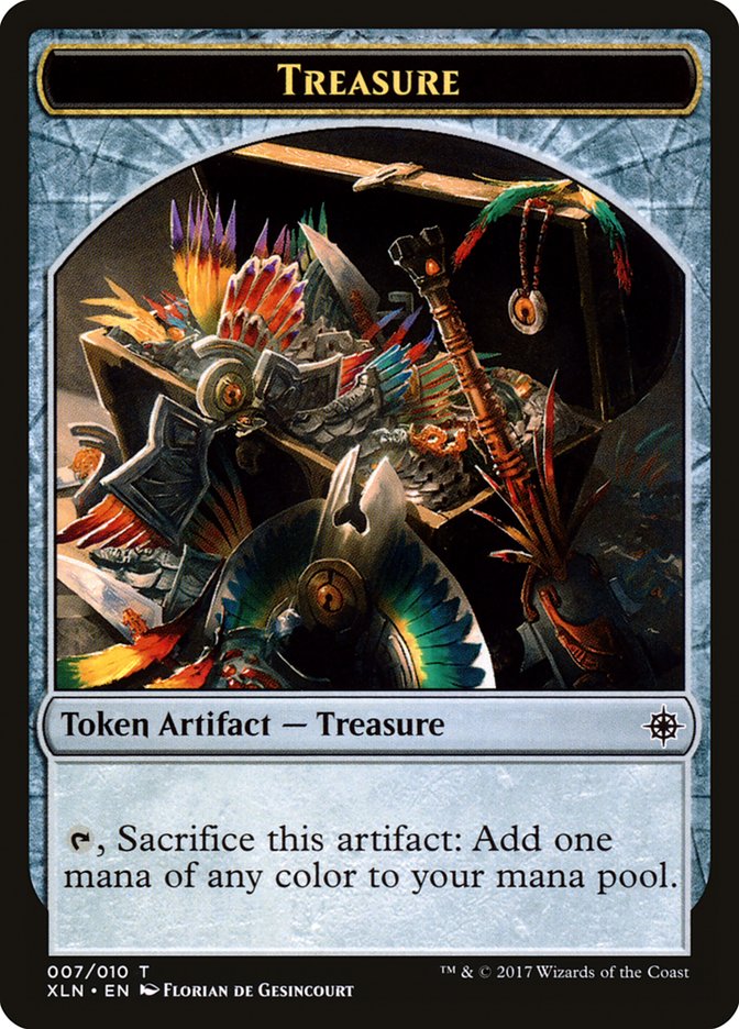 Treasure Token (007/010) [Ixalan Tokens] | Jomio and Rueliete's Cards and Comics