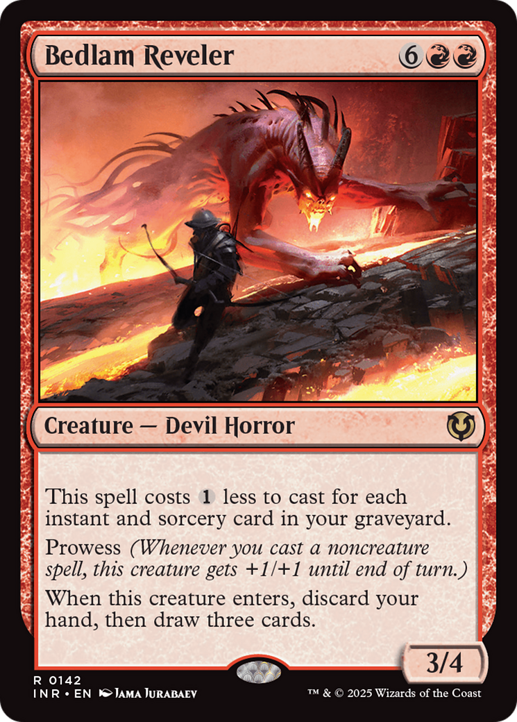 Bedlam Reveler [Innistrad Remastered] | Jomio and Rueliete's Cards and Comics