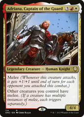 Adriana, Captain of the Guard [Phyrexia: All Will Be One Commander] | Jomio and Rueliete's Cards and Comics