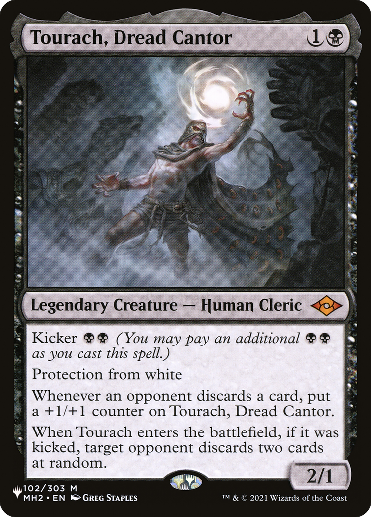 Tourach, Dread Cantor [The List] | Jomio and Rueliete's Cards and Comics