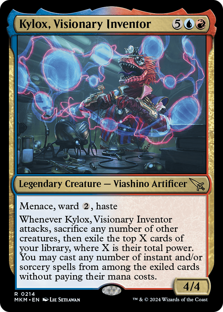 Kylox, Visionary Inventor [Murders at Karlov Manor] | Jomio and Rueliete's Cards and Comics
