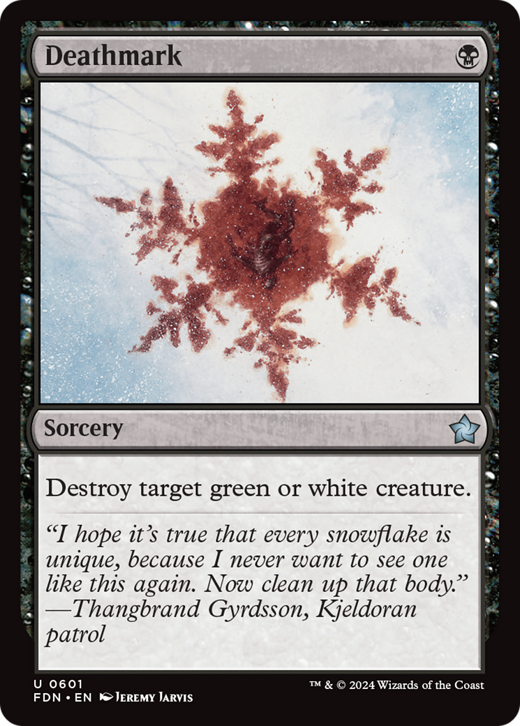 Deathmark [Foundations] | Jomio and Rueliete's Cards and Comics