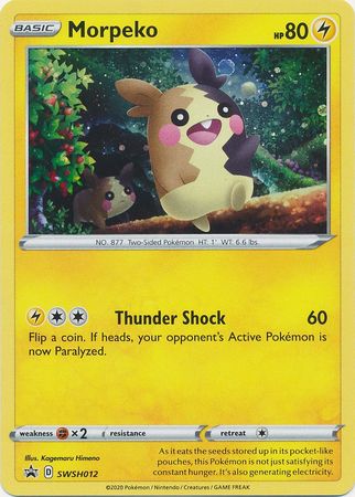 Morpeko (SWSH012) [Sword & Shield: Black Star Promos] | Jomio and Rueliete's Cards and Comics