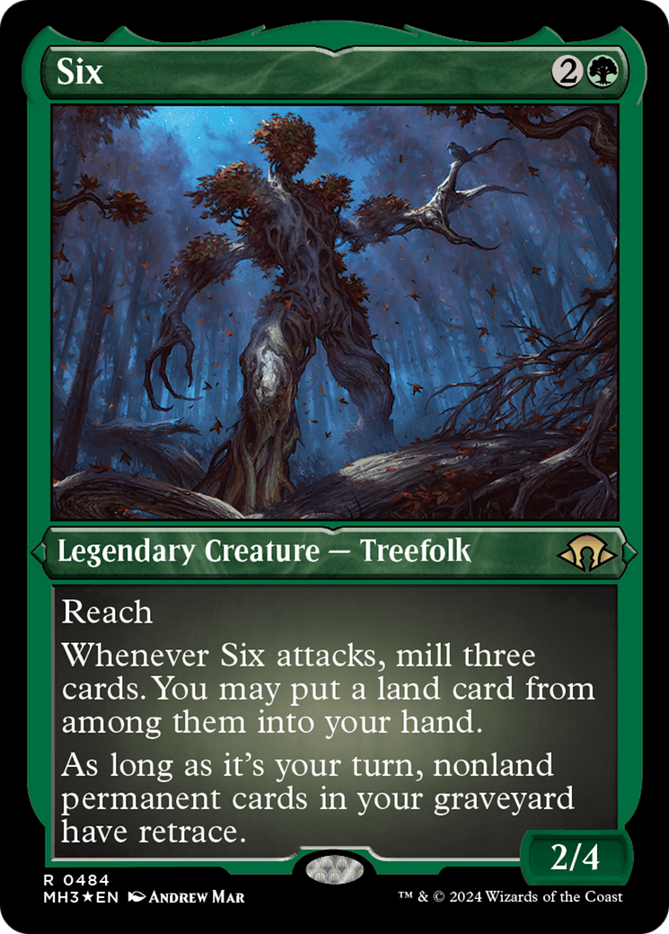 Six (Foil Etched) [Modern Horizons 3] | Jomio and Rueliete's Cards and Comics